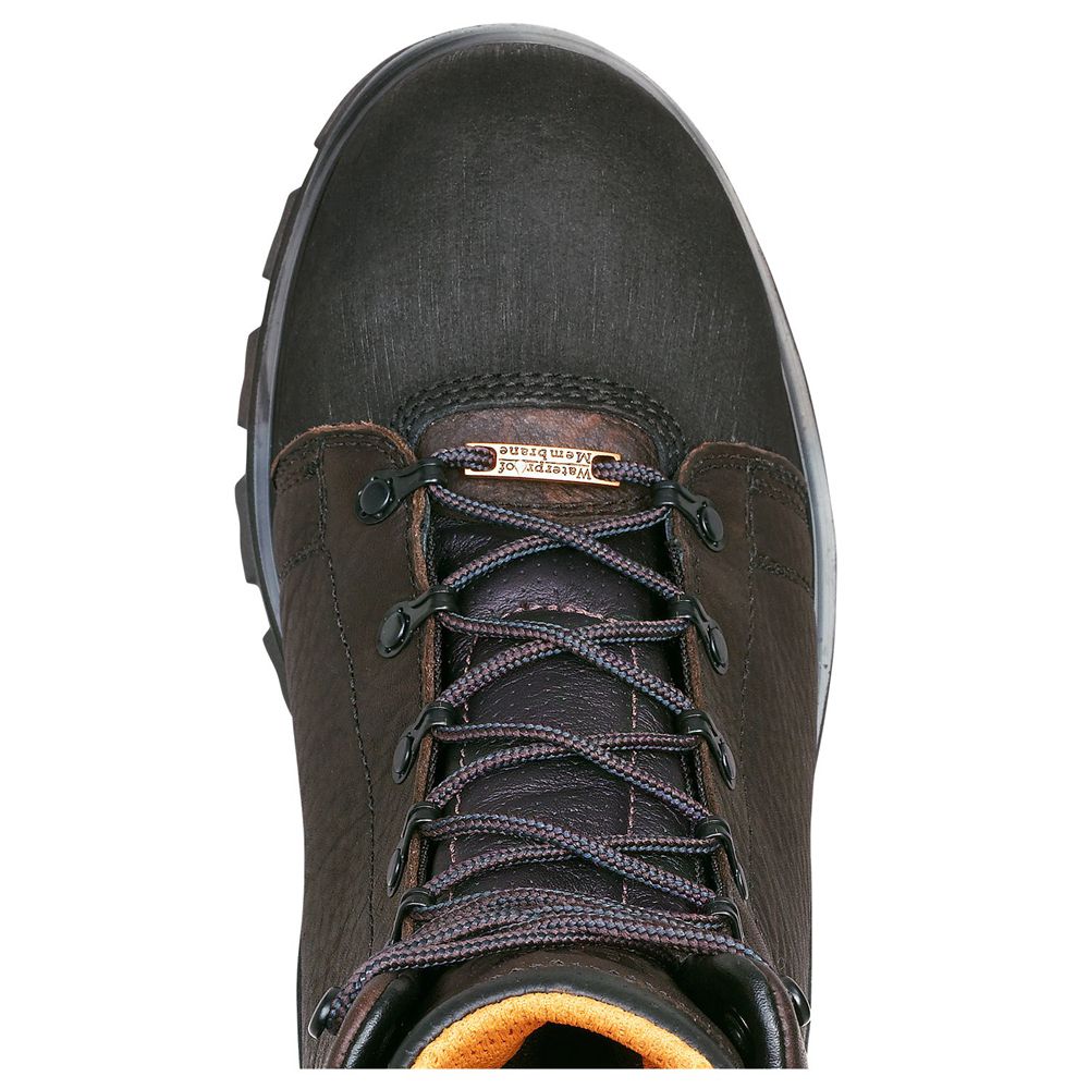 Bocanci De Muncă Timberland Barbati Maro/Negrii - Pro® Rigmaster 8\" Steel Toe - Romania - TNOUBP346